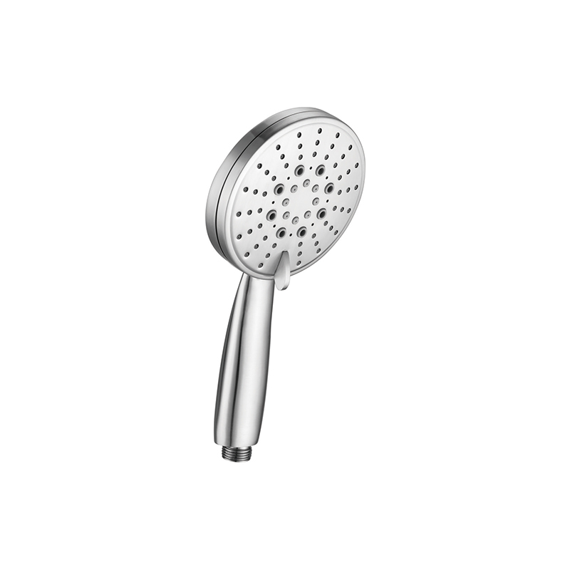 Juego de ducha para baño, ducha galvanizada plateada cepillada 6613