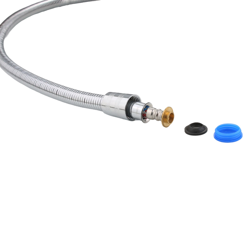 ¿Qué debo hacer si mi manguera flexible de ducha de acero inoxidable estalla?