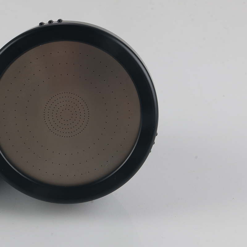 Cabezal de ducha japonés negro